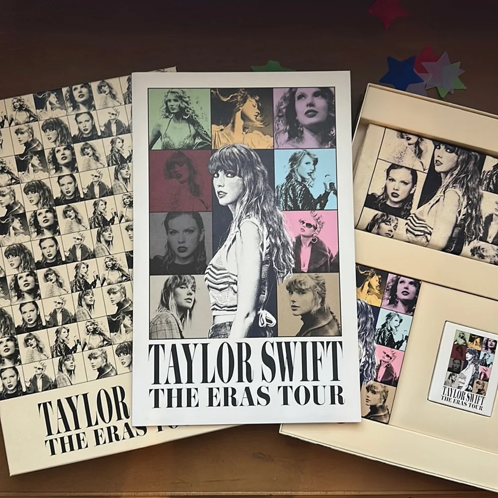 NEW Taylor Swift Era Tour Tote Pin Postcard Official package - Picture 2 of 4